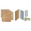 TETZNER & JENTZSCH Manhatten 5 Privacy Fence 180 x 180 cm Gray-Green view 1