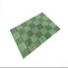 EUROSTYLE Cotton Rug Runner, 100% Cotton, Plaid, Dyed, for Bathroom, Kitchen, Living Room (50 x 230 cm, Green) view 1