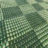 EUROSTYLE Cotton Rug Runner, 100% Cotton, Plaid, Dyed, for Bathroom, Kitchen, Living Room (50 x 230 cm, Green) view 4