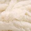Michorinee Plush Bedding Set 135 x 200 cm, Winter Duvet Cover, Cream White view 3