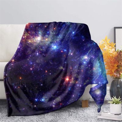 Aoopistc Galaxy Space Flannel Throw Blanket, 59 x 79 in