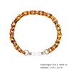 VALICLUD Leopard-Print Acrylic Purse Chain view 2
