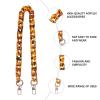 VALICLUD Leopard-Print Acrylic Purse Chain view 3