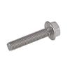 BOZONLI Stainless Steel Hex Head Flange Screws, M5 x 16 mm, 20 pcs view 2