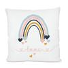 Manufaktur Liebevoll | Rainbow Name Cushion for Girls, 40 x 40 cm view 1