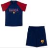 FC Barcelona Baby T-Shirt & Shorts Set, Official Collection, Blue, Size 80 view 1