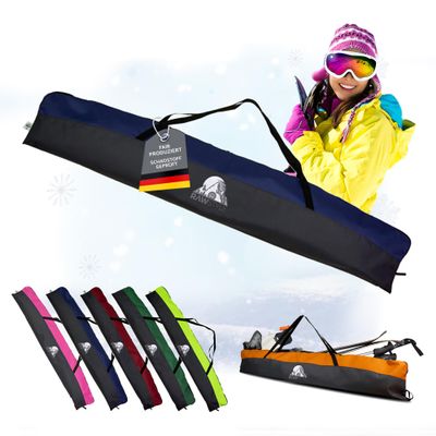 Ski Bag for Adults, MOD 2 (Black/Blue, 160 cm)