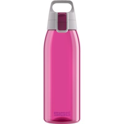 SIGG Tritan ONE Total Color Berry Water Bottle, Pink, 1 L