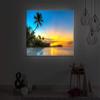 lightbox multicolor | LED Picture | Front Lighted | 100 x 70 cm | Living Room | Wall Art | Landscape | Photograph view 4