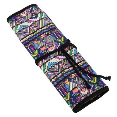 Oumefar 20-Hole Artist Paint Brush Holder Roll-Up Case