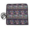 Oumefar 20-Hole Artist Paint Brush Holder Roll-Up Case view 2