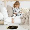 EZIOLY Black Gorilla Monkey Round Bath Mat, Non-Slip, Washable, 40 x 40 cm view 3