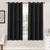 Muutos Thermal Blackout Curtain, Cold Protection, H 230 x W 160 cm, Black view 1