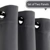 Muutos Blackout Curtain, 265 x 100 cm, Dark Gray view 2