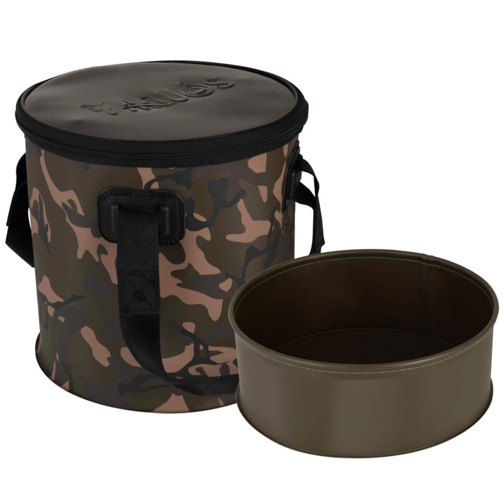 Fox Aquos Camolite Bucket and Insert, 12 L, 29 x 28 cm