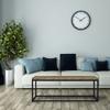DS Dropshipping iCub U Coffee Table, White, 60 x 80 x 42 cm, Wood, Vintage Effect and Industrial Style view 2