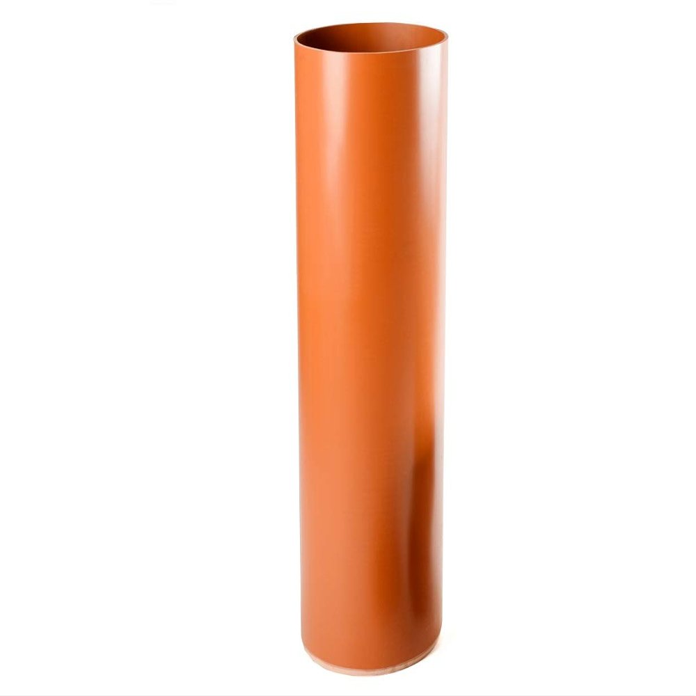 SKO DN300/315 PVC-U Riser Pipe, Orange, 50 cm