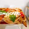 Morbuy Washable Polyester Tablecloth, Spaghetti Pattern, 55 x 63 in view 1