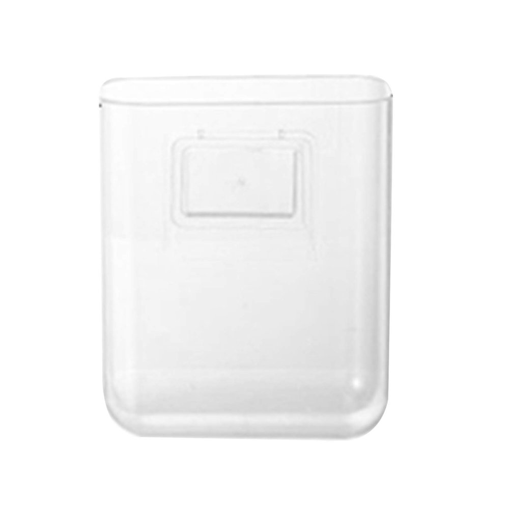 Wowdawn Wall-Mounted Transparent Storage Box, No-Drill Adhesive Organizer