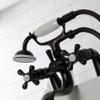 Kingston Brass KS227ORB Kingston Clawfoot Tub Faucet, 9 x 9.06 x 8.81 in., Oil-Rubbed Bronze view 3