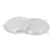 Bid4ze Speaker Grille Covers, Perforated Steel Mesh, Chrome, for Harley Touring Electra Glide and Street Glide view 1