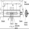 Linear Unit, Steel, Chrome-Plated, 30 mm Diameter, 200 mm Stroke, Left-Hand, 1 Shaft view 2