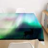 Morbuy Aurora 10 Washable Printed Tablecloth, Waterproof Polyester, 140 x 140 cm view 3