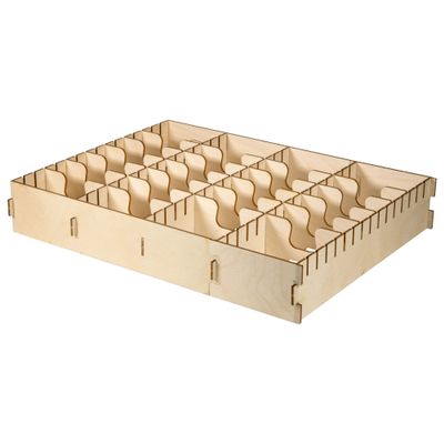Horizontal Card Organizer for Wooden Artist Case