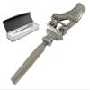 Cavagnini Elegant Stainless Steel and Pewter Letter Opener with Gift Box view 1