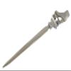 Cavagnini Elegant Stainless Steel and Pewter Letter Opener with Gift Box view 3