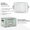 Rxyy Happy Easter Bunny Wooden Canvas Storage Basket view 3