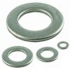 M24 (30 pcs.) Flat Washers, 25 mm, A2 V2A Stainless Steel, DIN 125, ISO 7089 | AGBERG view 1