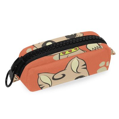 MONTOJ Large-Capacity Cartoon Cat Pencil Case