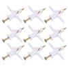 Yibaijia 100-Piece Drywall Anchor Set (50 Anchors, 50 Screws) view 1