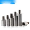 M2.5 M3 M4 M5 M6 M8 304 Stainless Steel Female Hex Standoff Spacer Bolt for Computer PCB Motherboards, 65 mm (2 pcs), M6 (8 mm Thread) view 2