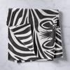Tbrand Zebra Tapestry, Black and White Stripes, Wildlife Wall Hanging for Teens, 175 x 230 cm view 2