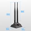Vecys 2.4G/5G/5.8G Wi-Fi MIMO Omnidirectional Antenna, 6 dBi, Magnetic Base, RP-SMA, 1.2 m view 4