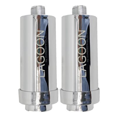 Wasserhaus Shower Filter for Improved Shower Water, Drinking Water Filter, 2-Pack
