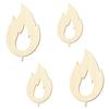 Wooden Candle Flame V3 - DIY Decor, 5–50 cm, Pack of 25, Height: 33 cm view 2