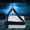 QIAOH Waterproof Transparent Tarpaulin 3 x 7 m with Eyelets view 4