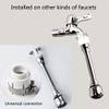 2-Pack Universal Faucet Extenders, 360° Swivel Spray Heads with Adjustable Nozzle view 3