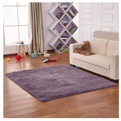 GUOCU Faux Sheepskin High-Pile Plush Rug, Purple 2, 200 x 250 cm