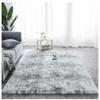 GUOCU Gray Shaggy Faux Sheepskin Rug, 120 x 200 cm view 1