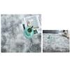 GUOCU Gray Shaggy Faux Sheepskin Rug, 120 x 200 cm view 2