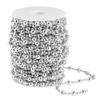 Christmas Tree Pearl Garland, 65.6 ft, Silver view 1