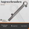 OPIOL QUALITY DIN 444 Form B Eye Bolts M10 x 80 mm, A2/V2A Stainless Steel, 20-Pack view 2
