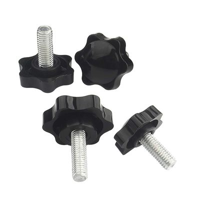 BOZONLI Plastic Star-Head Wing Screws, M5 x 50 mm, 10-Pack