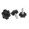 BOZONLI Plastic Star-Head Wing Screws, M5 x 50 mm, 10-Pack view 4