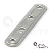 OPIOL QUALITY 119 mm Stainless Steel Flat Connectors, A2/V2A, 2-Pack view 4