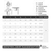 OPIOL QUALITY Open Rivet Nuts, Small Countersunk Head, Partial Hex Shank, M5 x 14 mm, A2 Stainless Steel, 40-Pack view 3